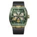 Montre Montignac Tonneau Automatique Vert - Montres Homme | Histoire d’Or