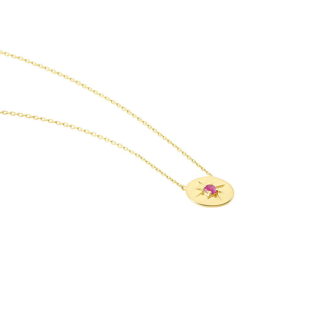 Collier Melchior Or Jaune Rubis - Colliers Femme | Histoire d’Or