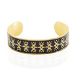 Bracelet Jonc Imagine Gwladys Acier Jaune - Bracelets joncs Femme | Histoire d&rsquo;Or