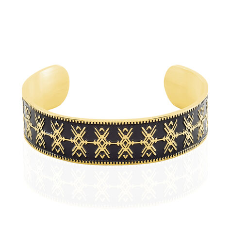 Bracelet Jonc Imagine Gwladys Acier Jaune - Bracelets joncs Femme | Histoire d&rsquo;Or