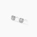 Boucles D'oreilles Puces Collection 1986 Or Blanc Diamant - Clous d'oreilles Femme | Histoire d’Or