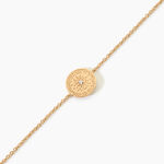 Bracelet Laurina Plaqu&eacute; Or Jaune Oxyde De Zirconium - Bracelets Femme | Histoire d&rsquo;Or