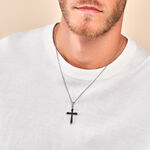 Collier Bellagio Acier Bicolore - Colliers fantaisie Homme | Histoire d&rsquo;Or