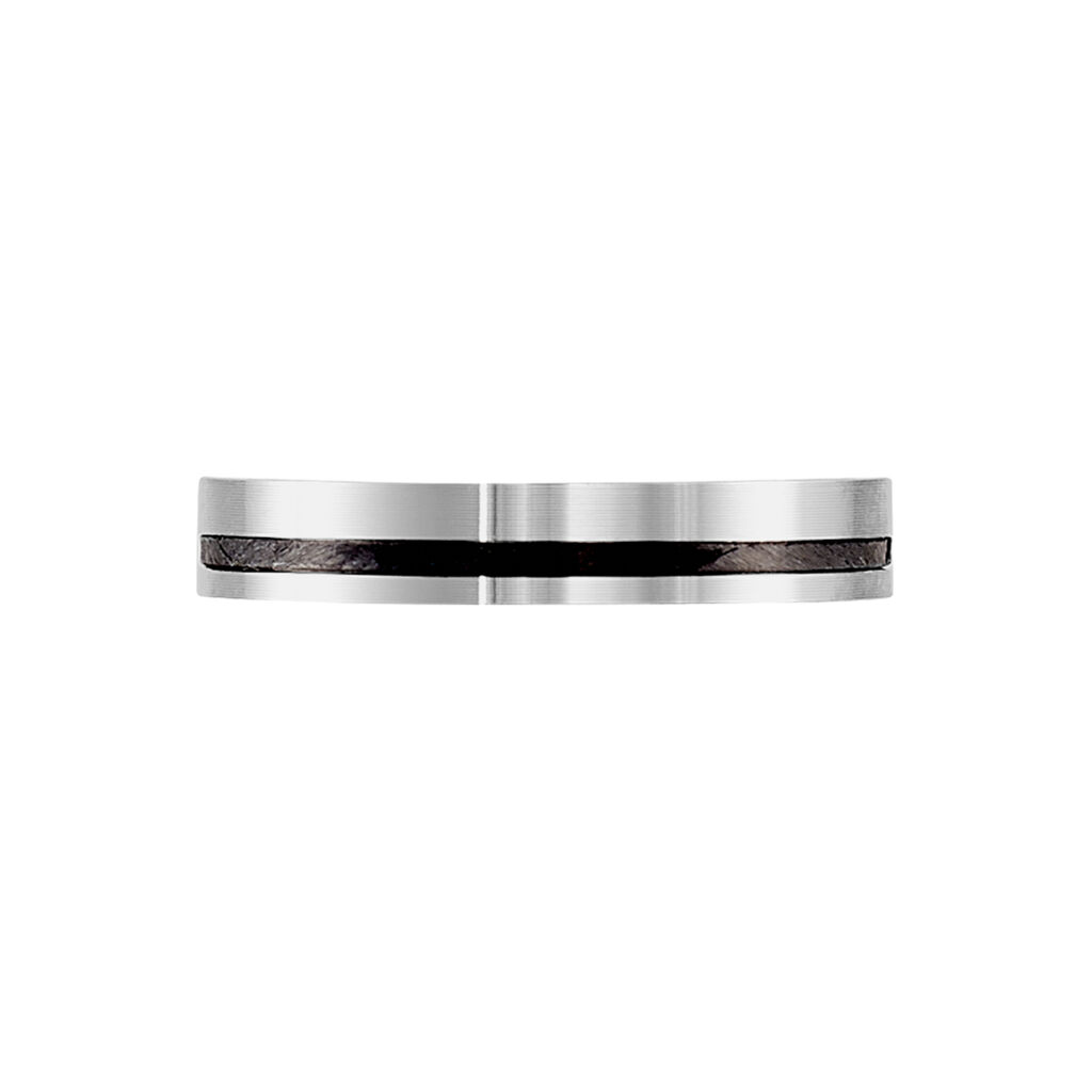 Alliance Telio Ruban Plat Or Blanc - Alliances Homme | Histoire d’Or