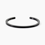 Jonc Jourdan Teno Acier Noir - Bracelets joncs Homme | Histoire d&rsquo;Or