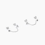 Bijoux D'oreilles Honey Argent Blanc Oxyde De Zirconium - Boucles d'oreilles fantaisie Femme | Histoire d&rsquo;Or
