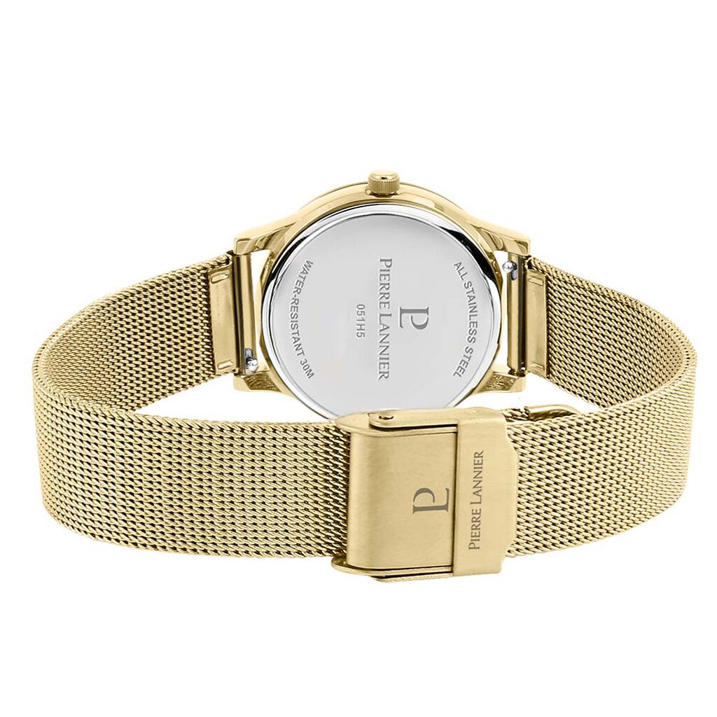 Montre Pierre Lannier Week End Ligne Pure Argent - F&ecirc;te des m&egrave;res Femme | Histoire d&rsquo;Or