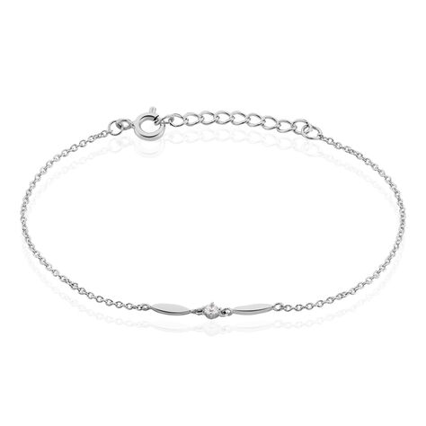 Bracelet Bormana Argent Blanc Oxyde De Zirconium - Bracelets Femme | Histoire d’Or