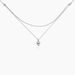 Collier Monifa Argent Blanc - Ras de cou Femme | Histoire d’Or