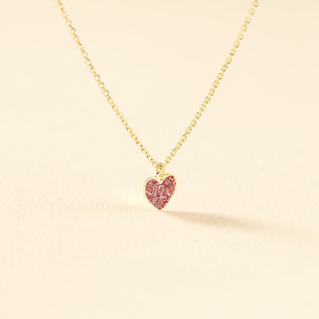 Collier Cerine Coeur Or Jaune - Colliers Enfant | Histoire d&rsquo;Or
