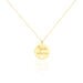 Collier Benedicte Message Or Jaune - Colliers Enfant | Histoire d’Or