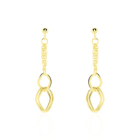 Boucles D'oreilles Pendantes Blinda Or Jaune - Boucles d'oreilles pendantes Femme | Histoire d’Or