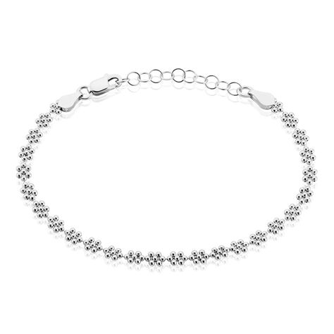 Bracelet Ashlee Argent Blanc - Bracelets Femme | Histoire d’Or