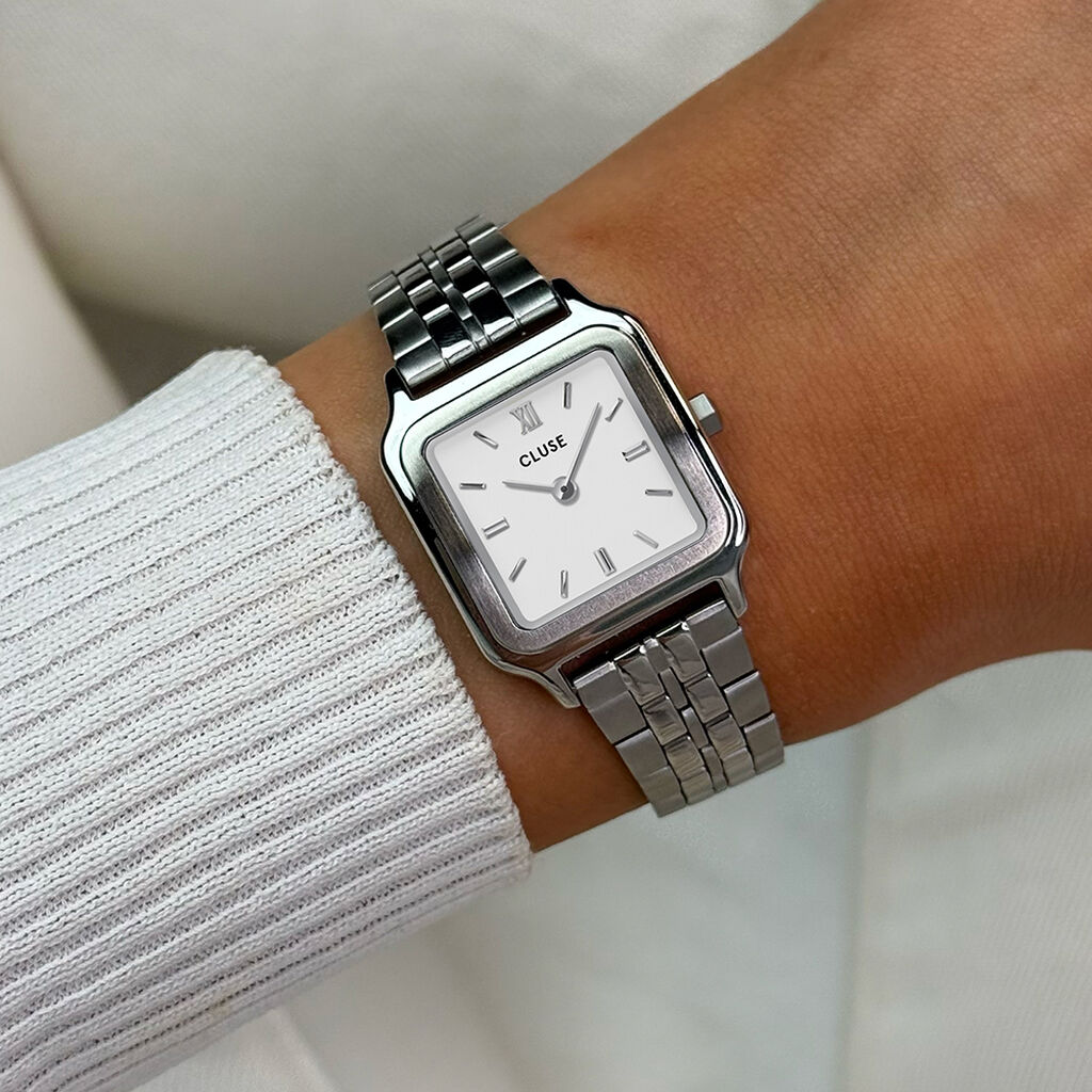 Montre Cluse Gracieuse Petite Blanc - Montres Femme | Histoire d’Or
