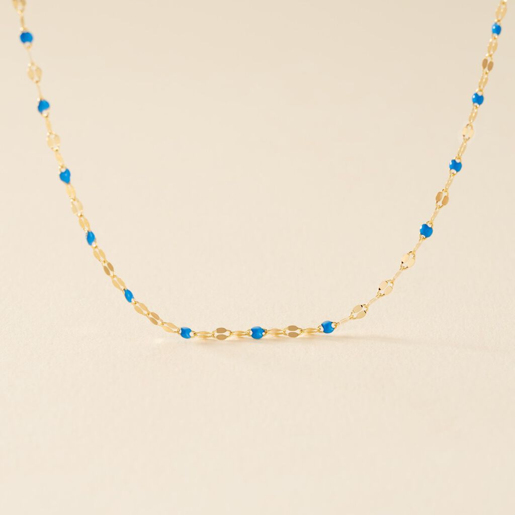 Collier Or Jaune Asteria - Bijoux sans pierre Femme | Histoire d&rsquo;Or