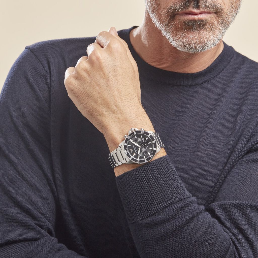 Montre Emporio Armani Noir - Montres Homme | Histoire d’Or