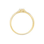 Bague Callysta Or Jaune Diamant - Bagues avec pierre Femme | Histoire d&rsquo;Or