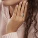 Bague Vladimir Or Jaune Emeraude Et Diamant - Bagues solitaires Femme | Histoire d’Or