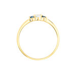 Bague Mediha Or Jaune Topaze - Bagues solitaires Femme | Histoire d&rsquo;Or