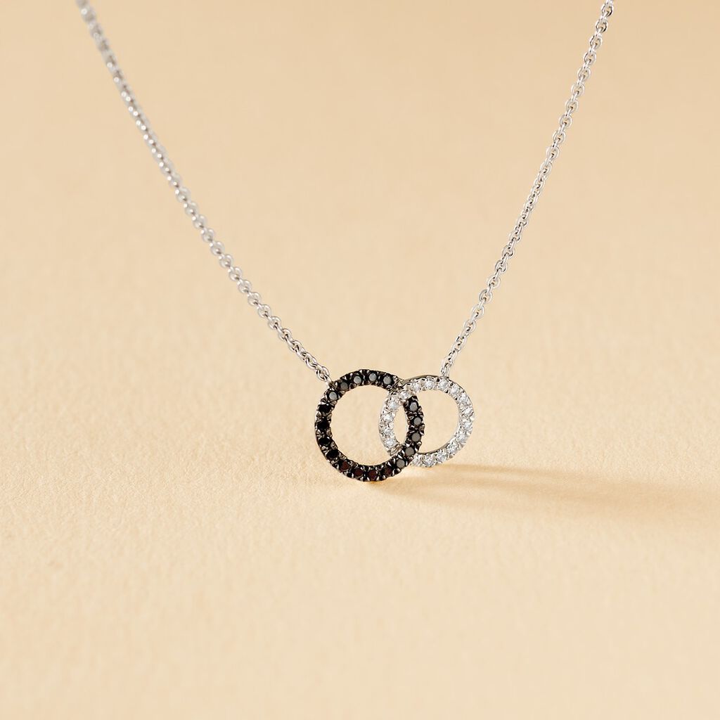Collier Bella Or Blanc Diamant - Colliers Femme | Histoire d’Or