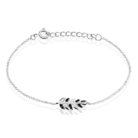 Bracelet Jade Argent Blanc Oxyde De Zirconium - Bracelets Femme | Histoire d’Or