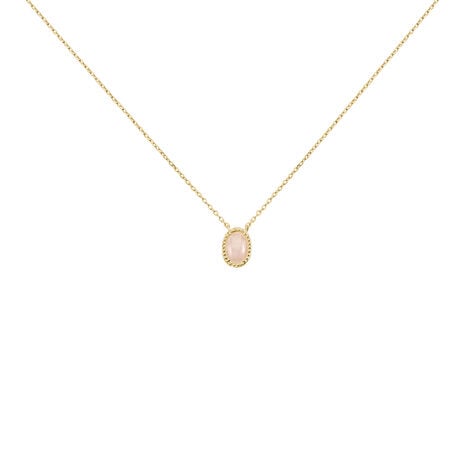 Collier Plaqué Or Jaune Phileas Quartz - Colliers Femme | Histoire d’Or