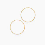 Cr&eacute;oles Dominae Flexible Or Jaune - Boucles d'oreilles cr&eacute;oles Femme | Histoire d&rsquo;Or