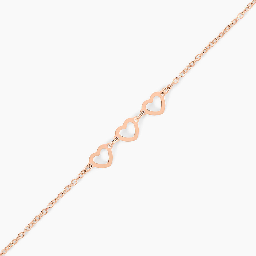 Bracelet Trinity Argent Rose - Bracelets Femme | Histoire d&rsquo;Or