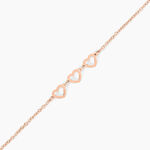 Bracelet Trinity Argent Rose - Bracelets Femme | Histoire d&rsquo;Or