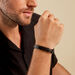 Bracelet Najac Acier Noir - Bracelets Homme | Histoire d’Or