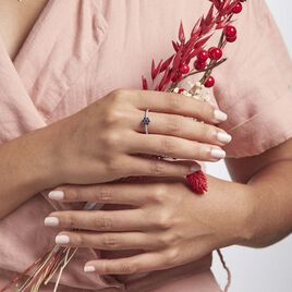 Bague Sayeh Argent Oxyde De Zircoium - Bagues avec pierre Femme | Histoire d’Or