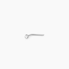 Piercing De Nez Demetrie Or Blanc Diamant - Bijoux Femme | Histoire d’Or