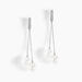 Boucles D'oreilles Pendantes Giacomo Or Blanc Perle De Culture - Boucles d'oreilles pendantes Femme | Histoire d’Or