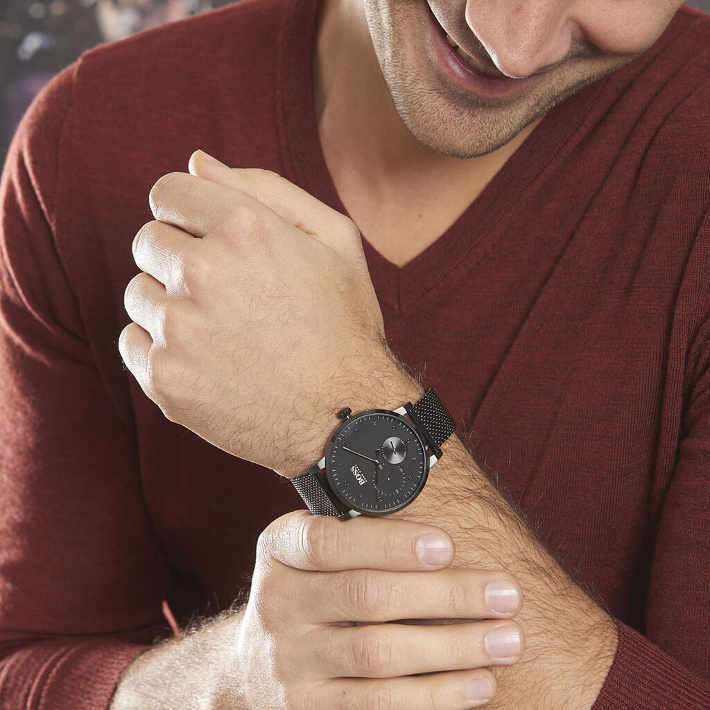 Montre Boss Oxygen Noir - Montres Homme | Histoire d’Or