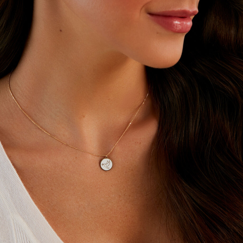 Collier Esau Or Jaune - Bijoux sans pierre Femme | Histoire d&rsquo;Or