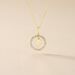 Pendentif Gabe Or Jaune Oxyde De Zirconium - Pendentifs Femme | Histoire d’Or