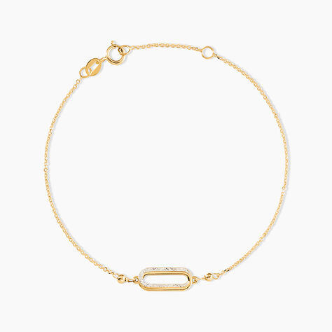Bracelet Link Or Jaune - Bracelets Femme | Histoire d&rsquo;Or