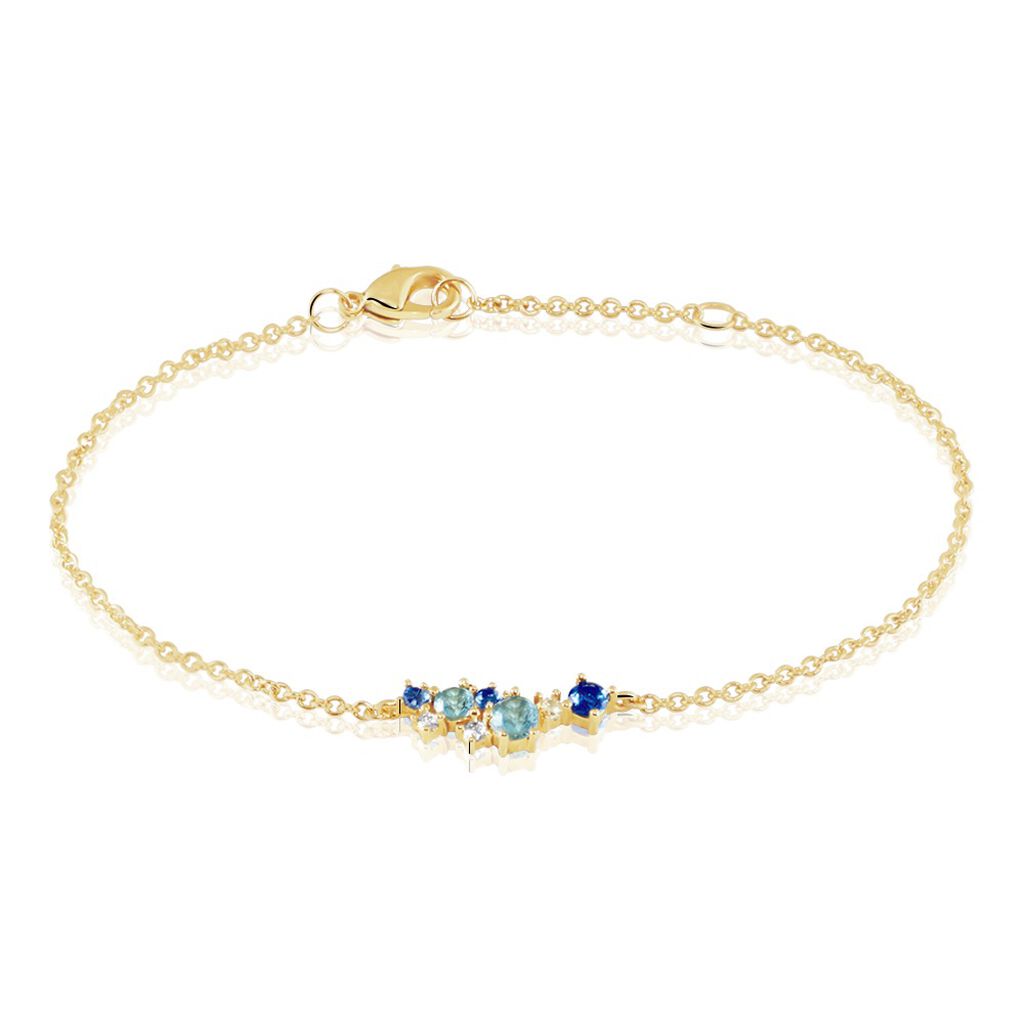 Bracelet More Plaqué Or Pierre Artificielle - Bracelets Femme | Histoire d’Or