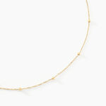 Collier Bookers  Or Jaune - Ras de cou Femme | Histoire d&rsquo;Or