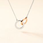 Collier Fethi Argent Bicolore - Colliers fantaisie Femme | Histoire d&rsquo;Or