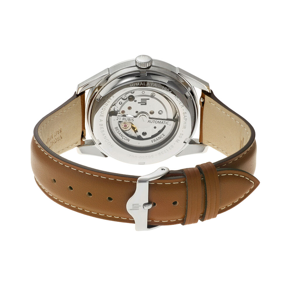 Montre Lip Himalaya Coeur Battant 40 Bleu Sky - Montres m&eacute;caniques Homme | Histoire d&rsquo;Or
