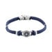 Bracelet Paulette Acier Blanc - Bracelets cordon Homme | Histoire d’Or