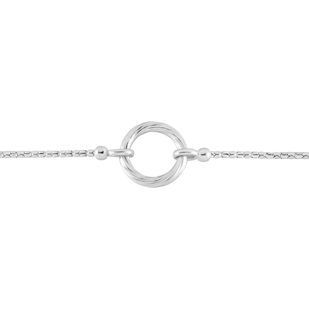 Bracelet Argent Blanc Melia - Bracelets Femme | Histoire d&rsquo;Or