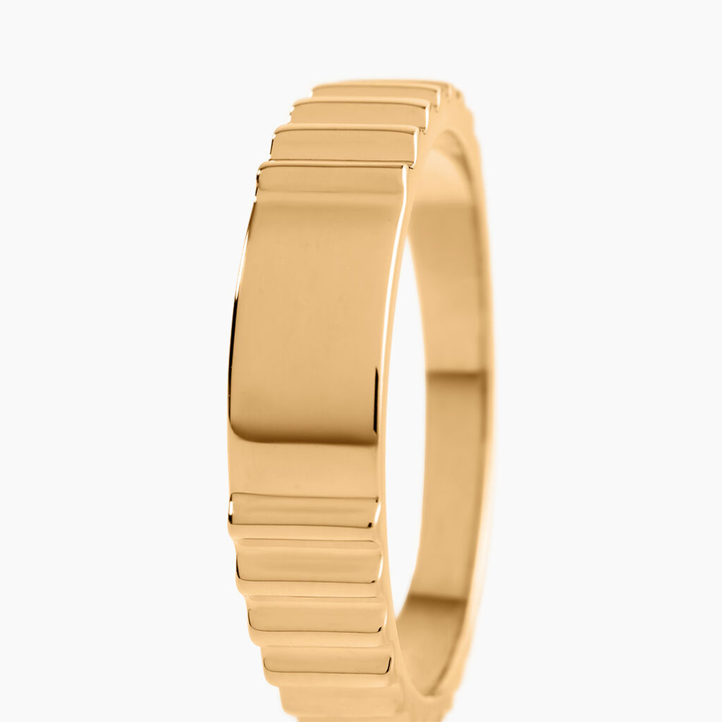Bague Tristand Plaqu&eacute; Or Jaune - Bagues fantaisie Homme | Histoire d&rsquo;Or