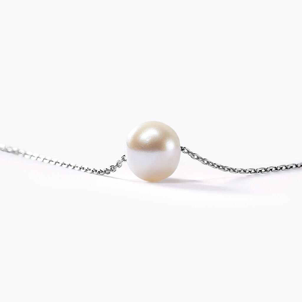 Collier Sissy Or Blanc Perle De Culture - Colliers Femme | Histoire d&rsquo;Or