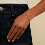 Bracelet Ilvaae Argent Blanc Oxyde De Zirconium - Bracelets Femme | Histoire d&rsquo;Or