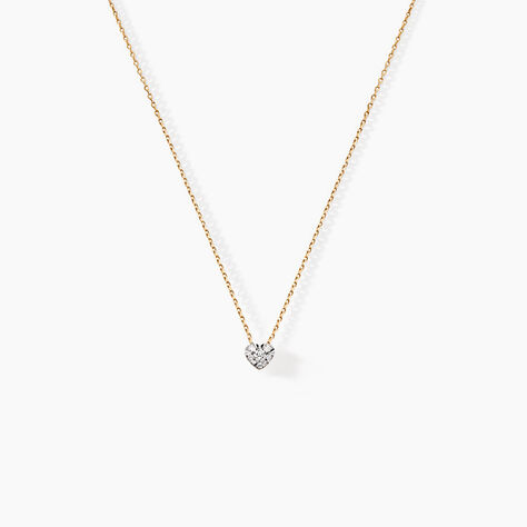 Collier Diamantia Or Jaune Diamant - Colliers Femme | Histoire d’Or