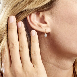 Boucles D'oreilles Pendantes Ursanne Or Jaune Diamants - Boucles d'oreilles pendantes Femme | Histoire d’Or