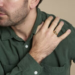 Chevali&egrave;re Plaqu&eacute; Or Jaune Luciano - Chevali&egrave;res Homme | Histoire d&rsquo;Or