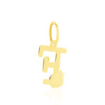 Pendentif Helidie Coccinelle Lettre Or Jaune - Pendentifs Enfant | Histoire d&rsquo;Or